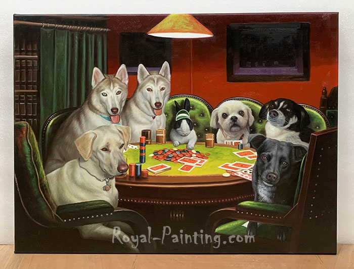 Customized Oil Painting For Pet